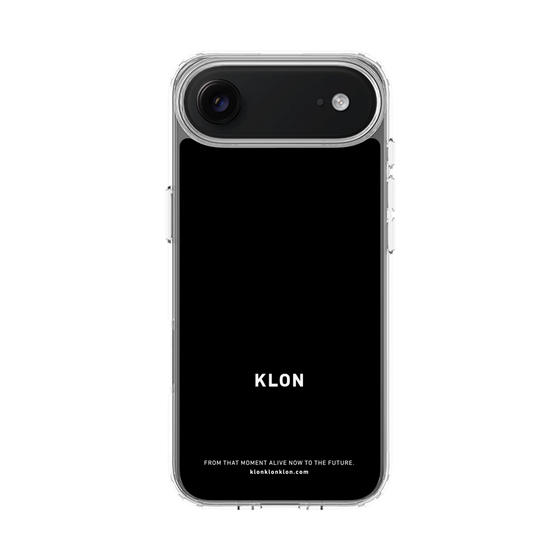 スリムプロテクションケース［ KLON - ロゴ - ブラック ］