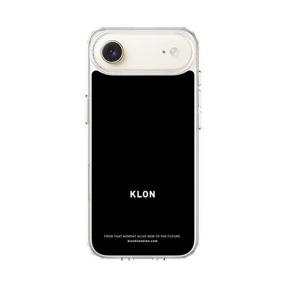 スリムプロテクションケース［ KLON - ロゴ - ブラック ］