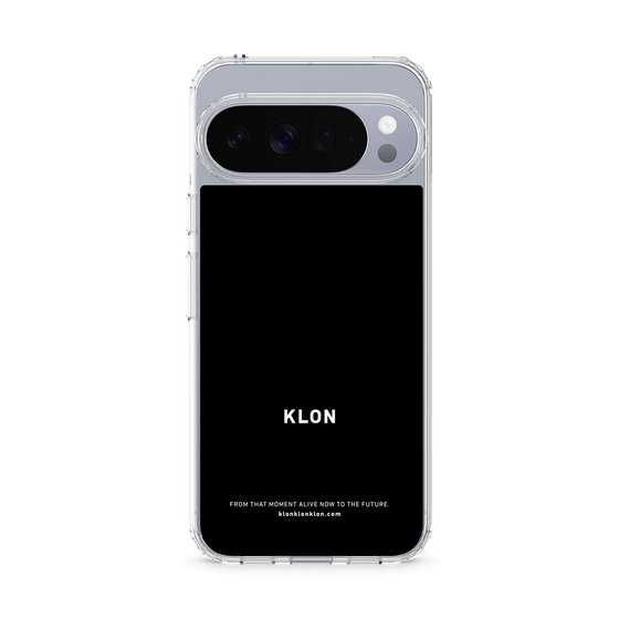 スリムプロテクションケース［ KLON - ロゴ - ブラック ］