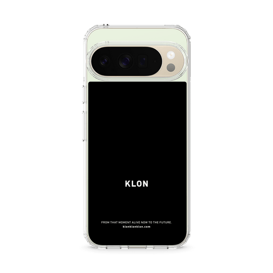 スリムプロテクションケース［ KLON - ロゴ - ブラック ］