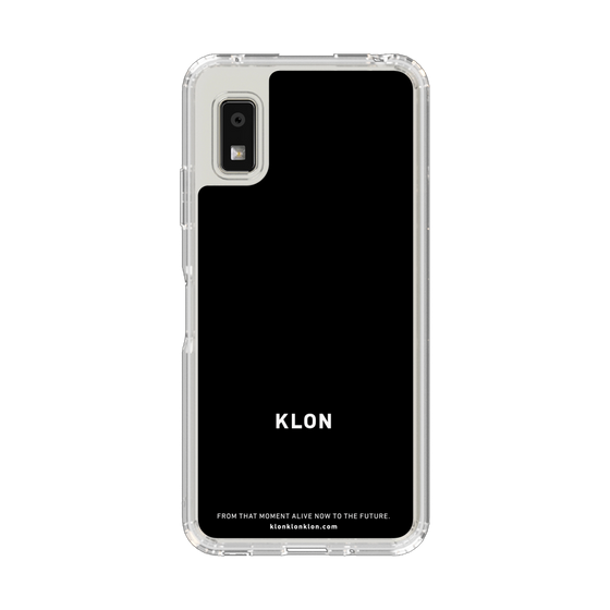 スリムプロテクションケース［ KLON - ロゴ - ブラック ］