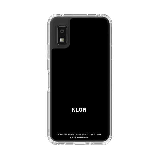 スリムプロテクションケース［ KLON - ロゴ - ブラック ］