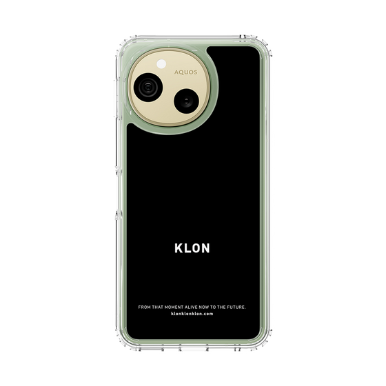 スリムプロテクションケース［ KLON - ロゴ - ブラック ］