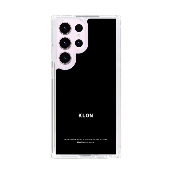 スリムプロテクションケース［ KLON - ロゴ - ブラック ］