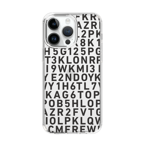 スリムプロテクションケース［ KLON - シリアルナンバー/B - ブラック ］