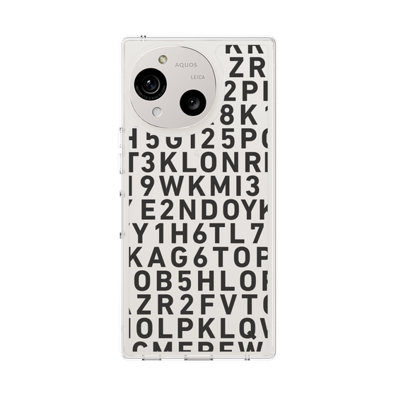スリムプロテクションケース［ KLON - シリアルナンバー/B - ブラック ］