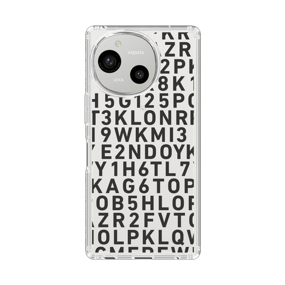 スリムプロテクションケース［ KLON - シリアルナンバー/B - ブラック ］