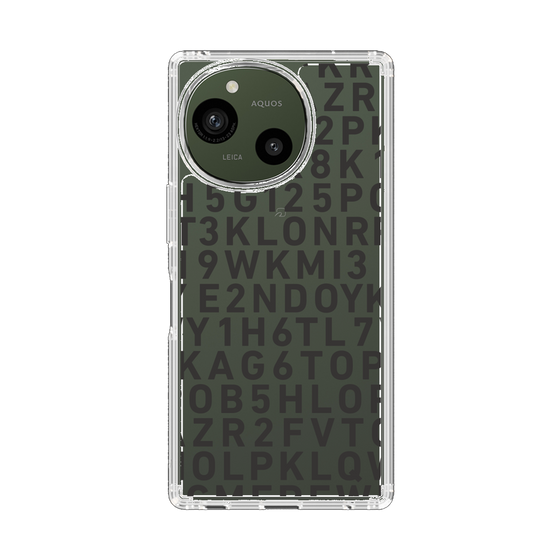 スリムプロテクションケース［ KLON - シリアルナンバー/B - ブラック ］