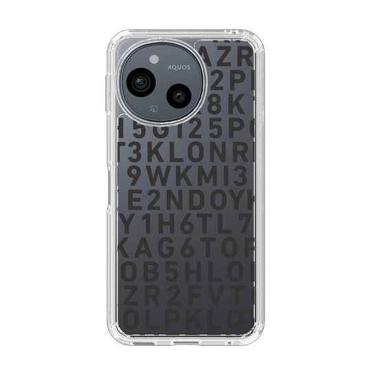 スリムプロテクションケース［ KLON - シリアルナンバー/B - ブラック ］