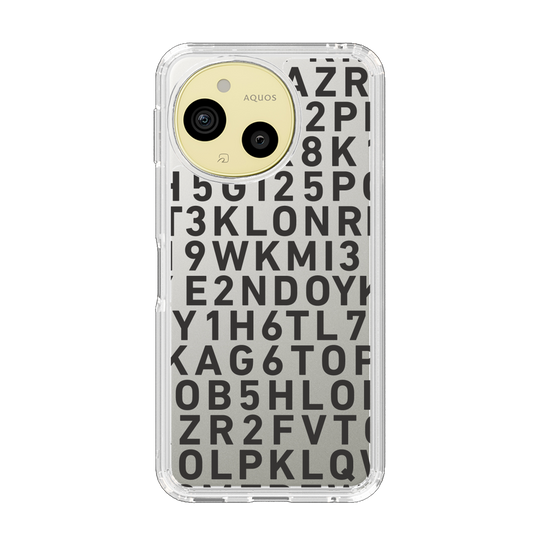 スリムプロテクションケース［ KLON - シリアルナンバー/B - ブラック ］