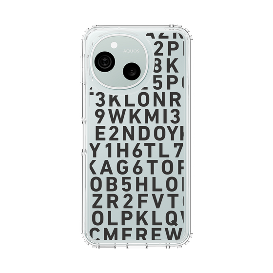 スリムプロテクションケース［ KLON - シリアルナンバー/B - ブラック ］