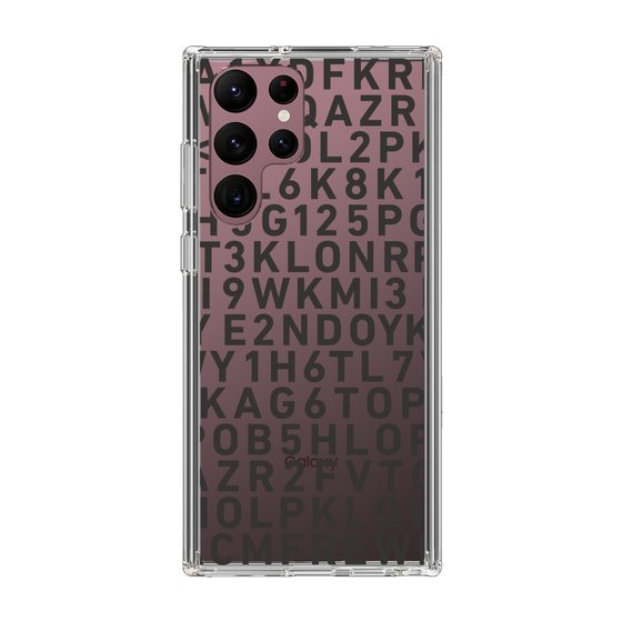 スリムプロテクションケース［ KLON - シリアルナンバー/B - ブラック ］