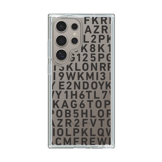 スリムプロテクションケース［ KLON - シリアルナンバー/B - ブラック ］