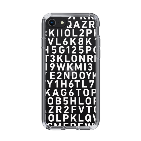 スリムプロテクションケース［ KLON - シリアルナンバー/B - ホワイト ］
