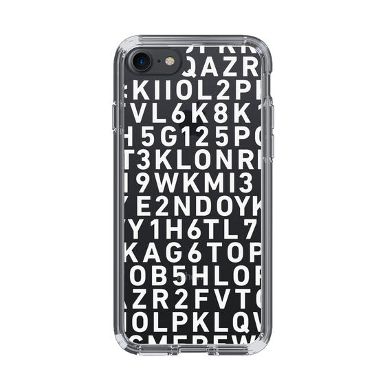 スリムプロテクションケース［ KLON - シリアルナンバー/B - ホワイト ］