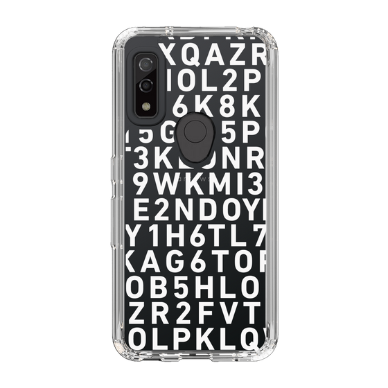 スリムプロテクションケース［ KLON - シリアルナンバー/B - ホワイト ］