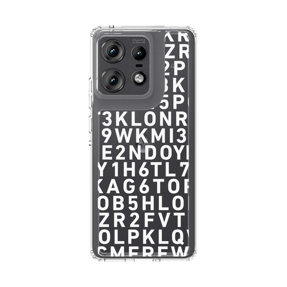 スリムプロテクションケース［ KLON - シリアルナンバー/B - ホワイト ］