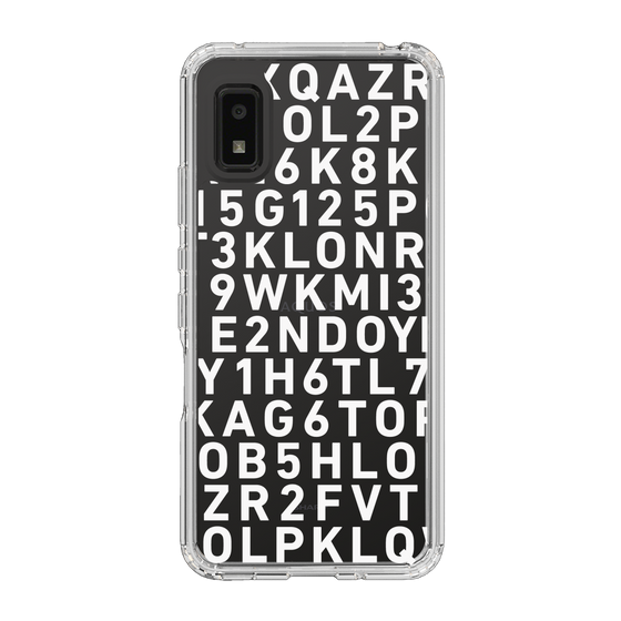 スリムプロテクションケース［ KLON - シリアルナンバー/B - ホワイト ］