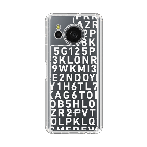 スリムプロテクションケース［ KLON - シリアルナンバー/B - ホワイト ］