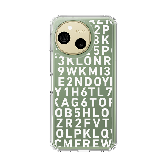 スリムプロテクションケース［ KLON - シリアルナンバー/B - ホワイト ］