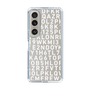 スリムプロテクションケース［ KLON - シリアルナンバー/B - ホワイト ］