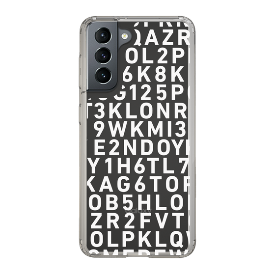 スリムプロテクションケース［ KLON - シリアルナンバー/B - ホワイト ］