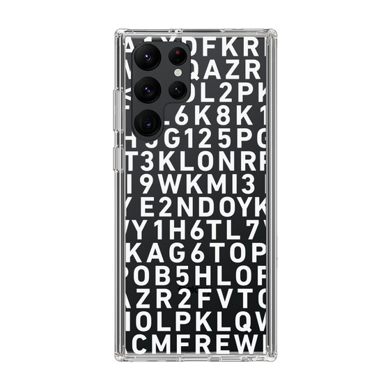 スリムプロテクションケース［ KLON - シリアルナンバー/B - ホワイト ］