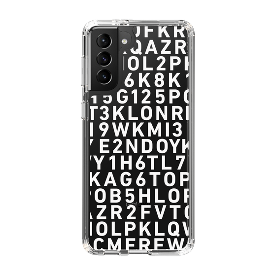 スリムプロテクションケース［ KLON - シリアルナンバー/B - ホワイト ］