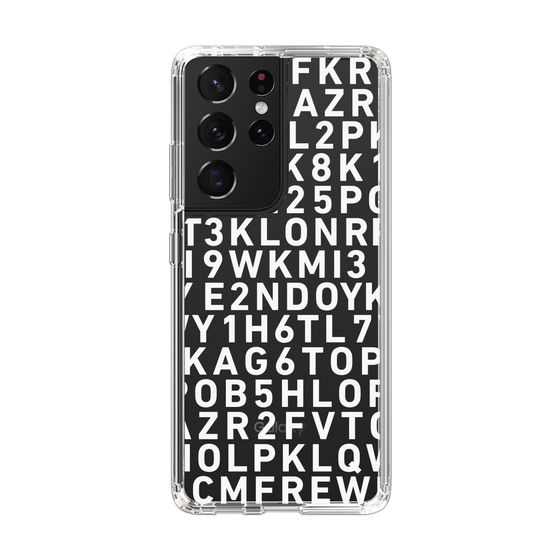 スリムプロテクションケース［ KLON - シリアルナンバー/B - ホワイト ］