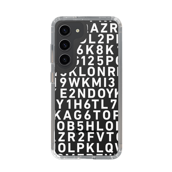 スリムプロテクションケース［ KLON - シリアルナンバー/B - ホワイト ］