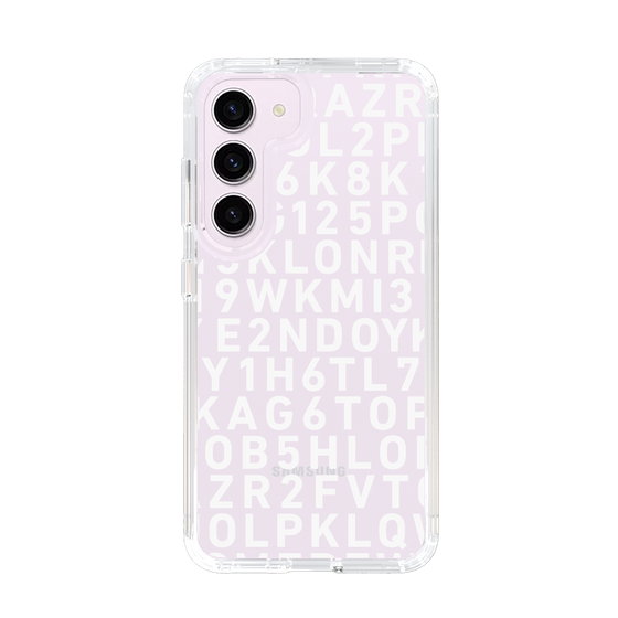 スリムプロテクションケース［ KLON - シリアルナンバー/B - ホワイト ］