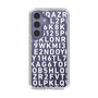 スリムプロテクションケース［ KLON - シリアルナンバー/B - ホワイト ］