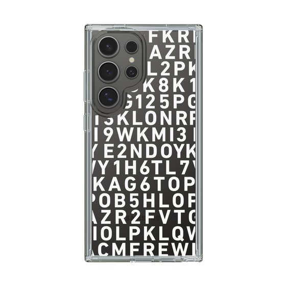 スリムプロテクションケース［ KLON - シリアルナンバー/B - ホワイト ］