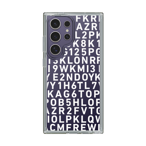 スリムプロテクションケース［ KLON - シリアルナンバー/B - ホワイト ］