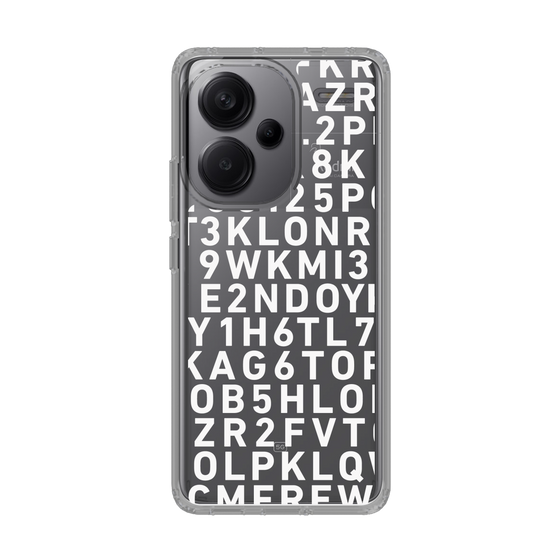 スリムプロテクションケース［ KLON - シリアルナンバー/B - ホワイト ］