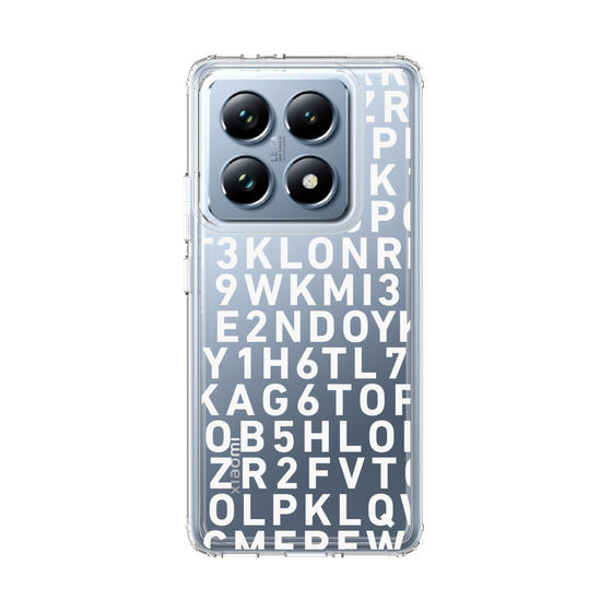 スリムプロテクションケース［ KLON - シリアルナンバー/B - ホワイト ］