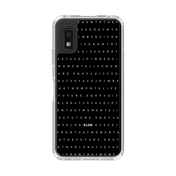 スリムプロテクションケース［ KLON - シリアルナンバー/C - ブラック ］