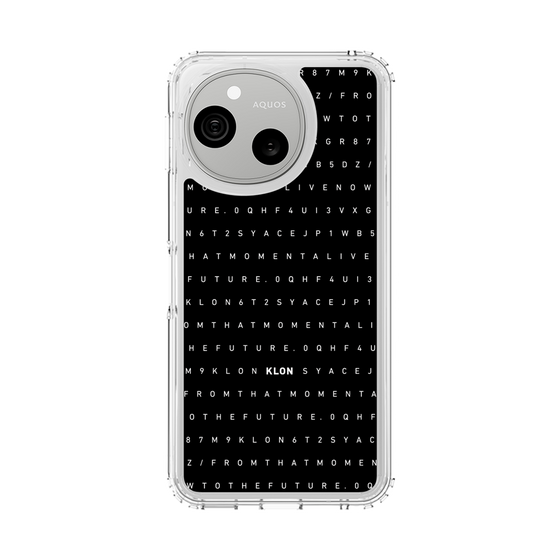 スリムプロテクションケース［ KLON - シリアルナンバー/C - ブラック ］