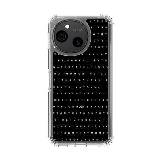 スリムプロテクションケース［ KLON - シリアルナンバー/C - ブラック ］