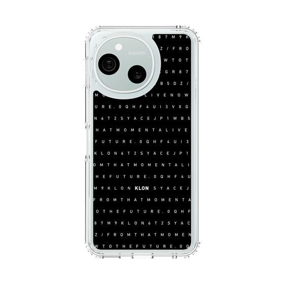 スリムプロテクションケース［ KLON - シリアルナンバー/C - ブラック ］