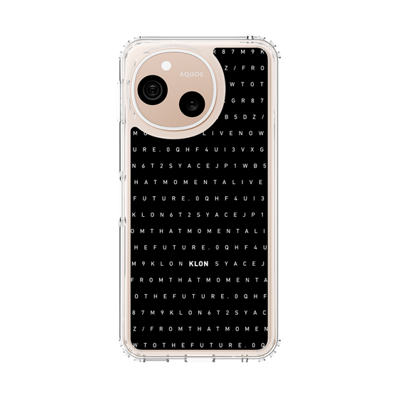 スリムプロテクションケース［ KLON - シリアルナンバー/C - ブラック ］