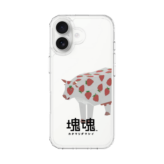 スリムプロテクションケース［ 塊魂 - イチゴ牛 ］