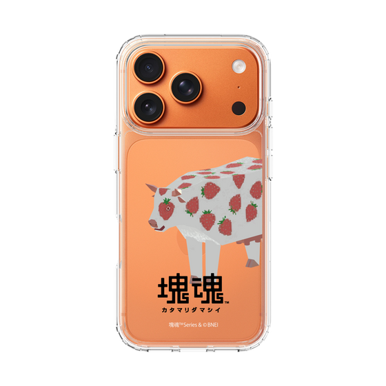 スリムプロテクションケース［ 塊魂 - イチゴ牛 ］