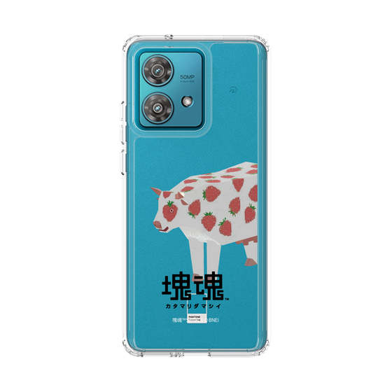 スリムプロテクションケース［ 塊魂 - イチゴ牛 ］