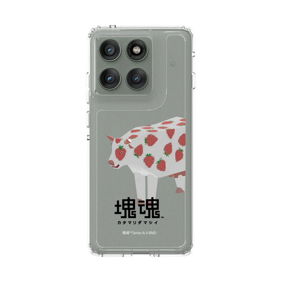 スリムプロテクションケース［ 塊魂 - イチゴ牛 ］