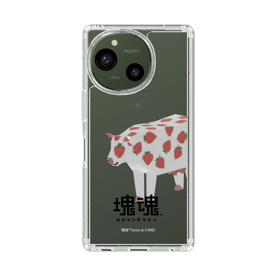 スリムプロテクションケース［ 塊魂 - イチゴ牛 ］