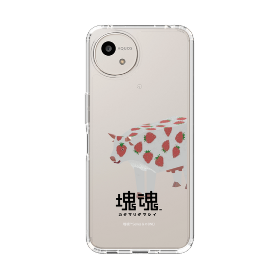 スリムプロテクションケース［ 塊魂 - イチゴ牛 ］