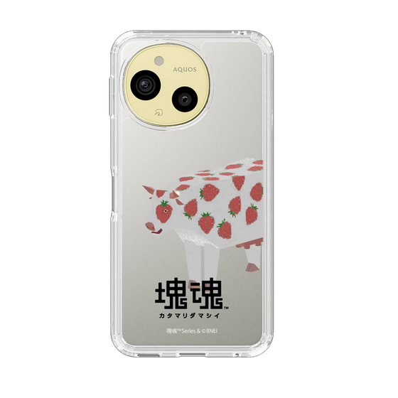 スリムプロテクションケース［ 塊魂 - イチゴ牛 ］