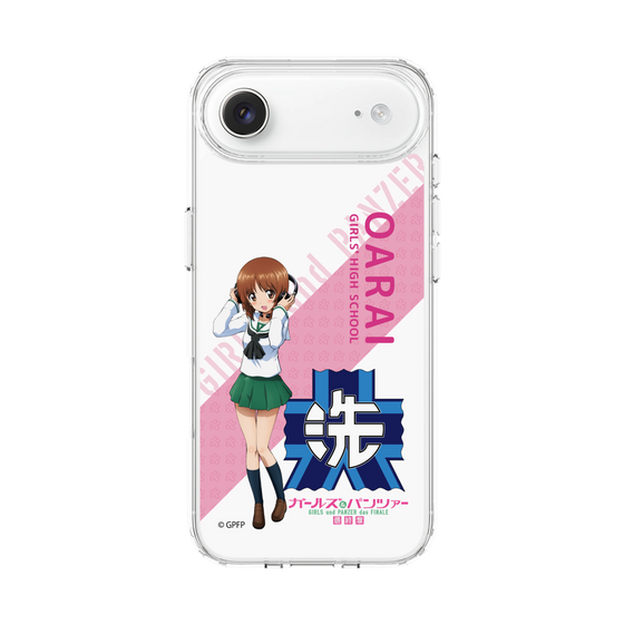 スリムプロテクションケース［ ガールズ＆パンツァー - 西住 みほ - 丸フォント ］