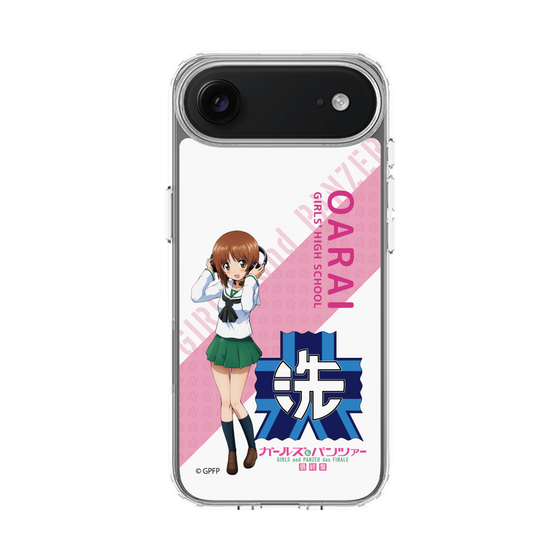 スリムプロテクションケース［ ガールズ＆パンツァー - 西住 みほ - 丸フォント ］